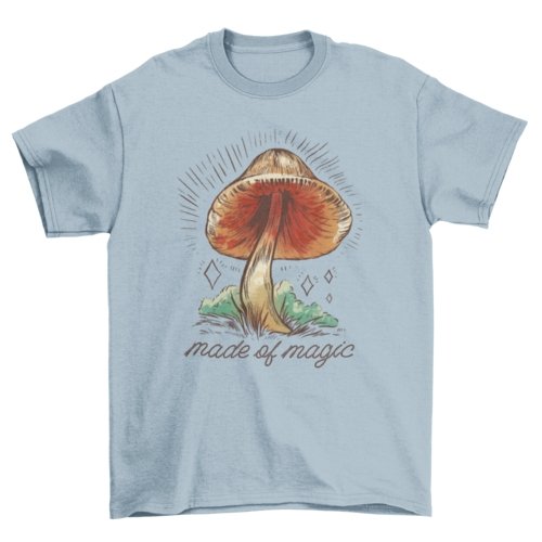 Made of Magic Mushroom Tee - Humble Mushrooms