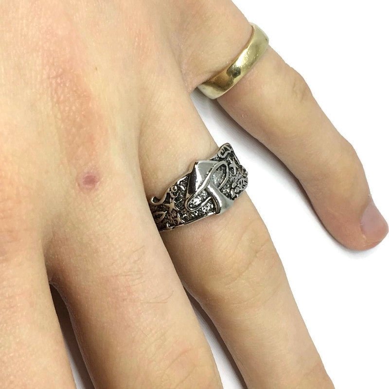 Magic Mushroom Psychadelic Band Ring - Humble Mushrooms