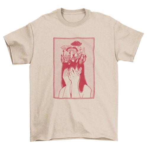 Mushroom Head Tee - Humble Mushrooms
