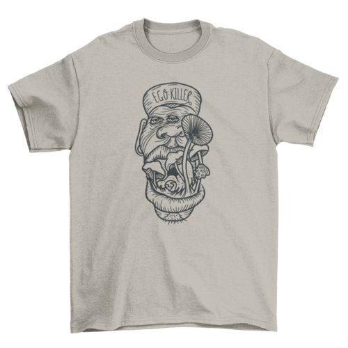 Trippy Ego Killer Mushroom Tee - Humble Mushrooms