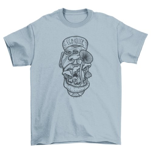 Trippy Ego Killer Mushroom Tee - Humble Mushrooms