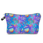 Fantasy Mushroom Print Cosmetic Travel Bag