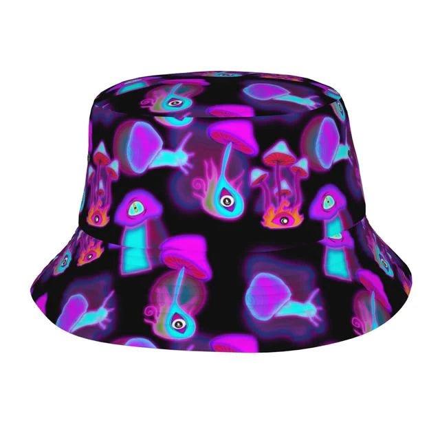 Bucket Hat Psychedelic Magic Mushrooms - Humble Mushrooms