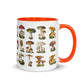 Colorful Mushrooms Mug - Humble Mushrooms