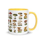 Colorful Mushrooms Mug - Humble Mushrooms
