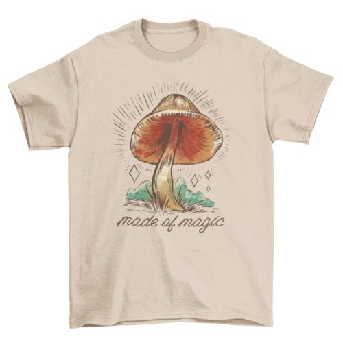 Made of Magic Mushroom Tee - Humble Mushrooms