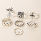 Moon Mushroom Love Fashion Ring Set - Humble Mushrooms