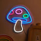 Mushroom Blue Neon Home Decoration Lamp - Humble Mushrooms