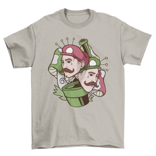 Mushroom Brothers Tee - Humble Mushrooms