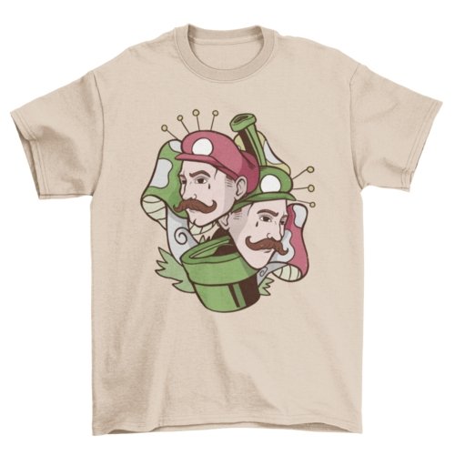 Mushroom Brothers Tee - Humble Mushrooms