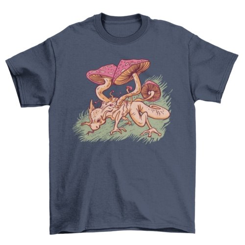 Mushroom Dragon Tee - Humble Mushrooms