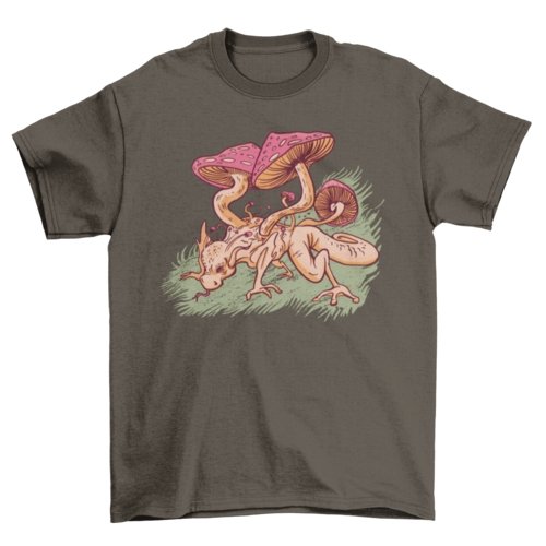 Mushroom Dragon Tee - Humble Mushrooms