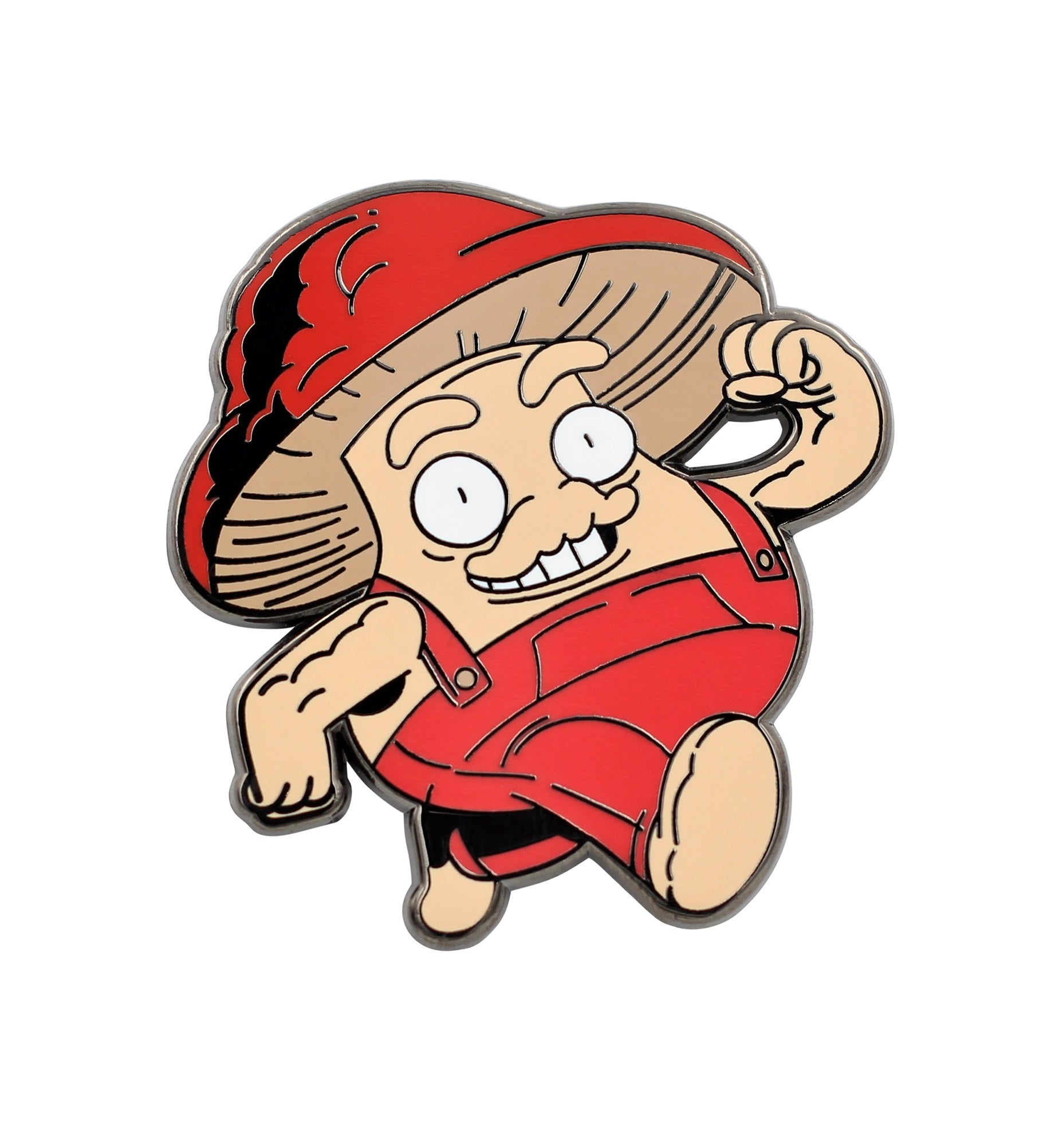 Mushroom Dude Hat Pin - Humble Mushrooms