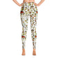 Mushroom Vintage Print Leggings - Humble Mushrooms