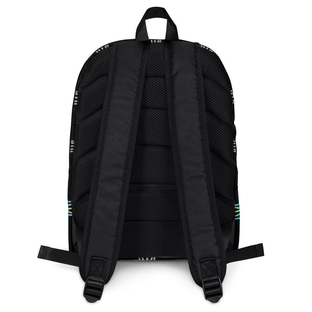 Neon Mushrooms Backpack - Humble Mushrooms