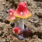 Small Mushroom Home Decoration Colorful Garden Art Resin Artifact - Humble Mushrooms