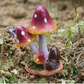 Small Mushroom Home Decoration Colorful Garden Art Resin Artifact - Humble Mushrooms